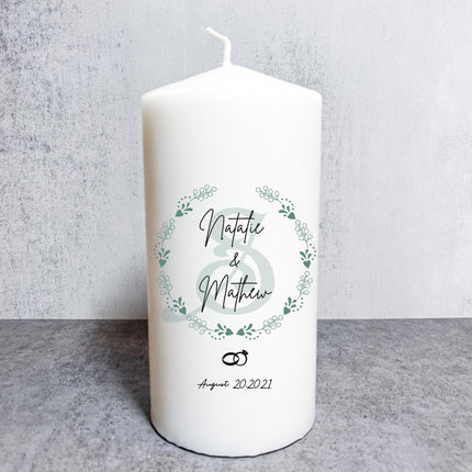 Wedding Florie Candle 3x6