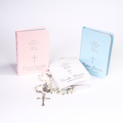 Personalized Baby Bible Custom Engraved Christening Baptism Gift