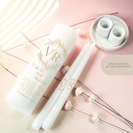 Wedding Goldie Unity Candles