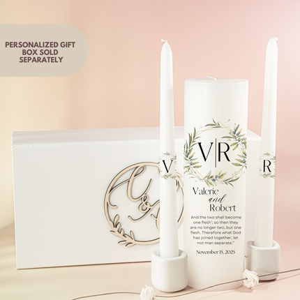 Wedding Garden Unity Candles