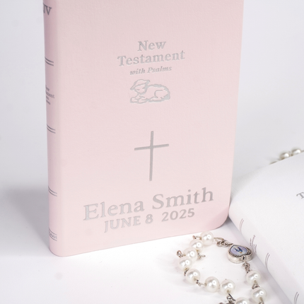 Personalized Baby Bible Custom Engraved Christening Baptism Gift