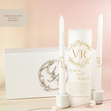Wedding Goldie Unity Candles