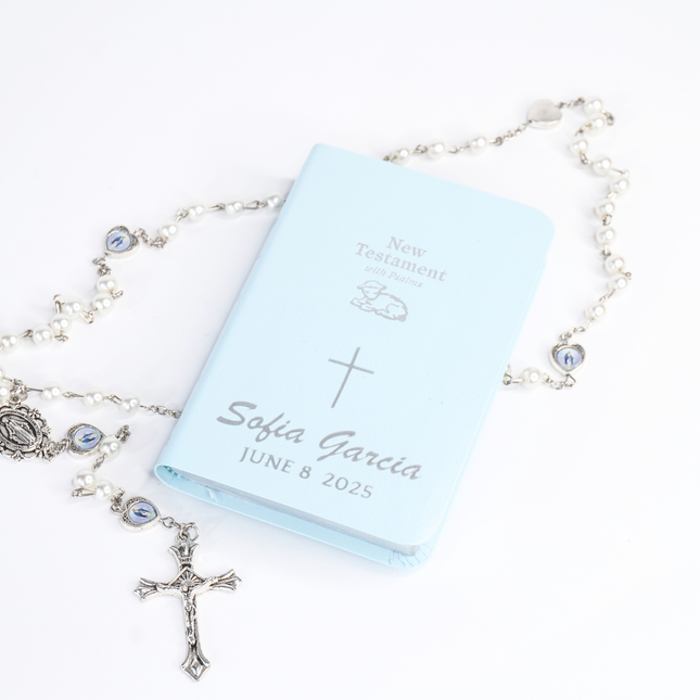 Personalized Baby Bible Custom Engraved Christening Baptism Gift