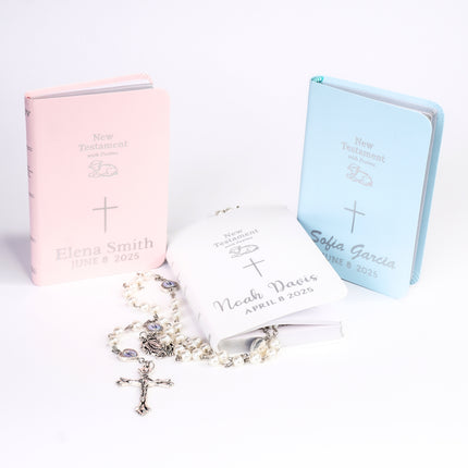Personalized Baby Bible Custom Engraved Christening Baptism Gift