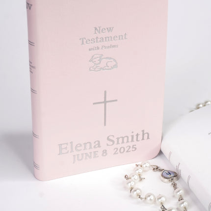 Personalized Baby Bible Custom Engraved Christening Baptism Gift