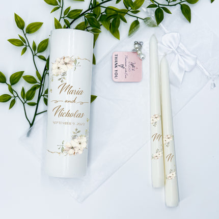 Wedding Jasmine Unity Candles