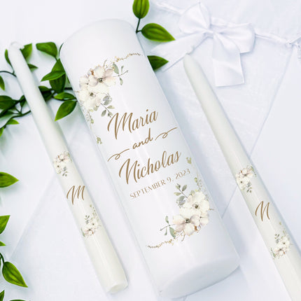 Wedding Jasmine Unity Candles