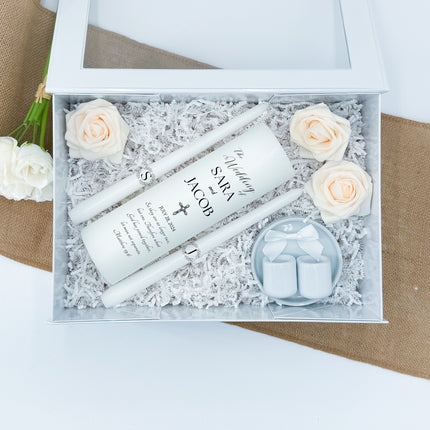 Wedding Gift Box Noir Unity Candle