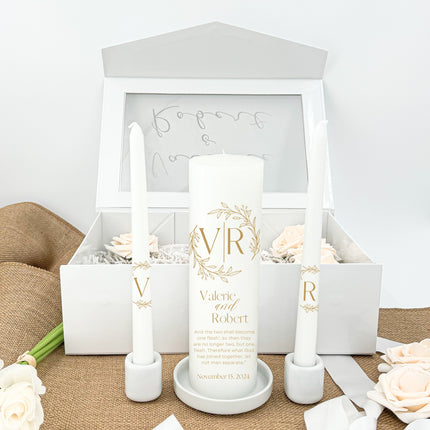 Wedding Gift Box Goldie Unity Candle