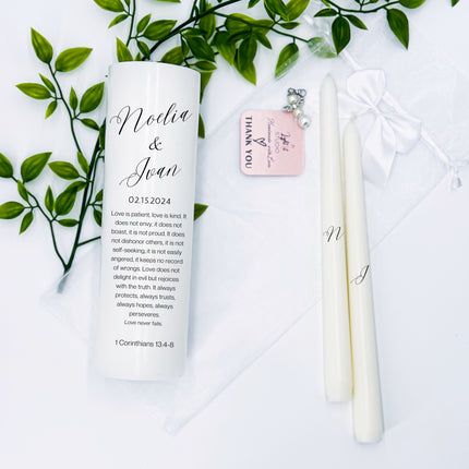 Wedding Simple Unity Candles